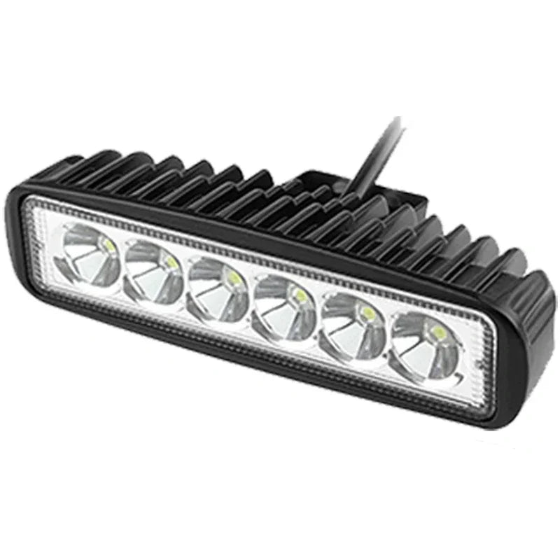 Car Work Light 6LED DRL Spotlight High Bright Waterproof Cars Offroad Truck Universal Night Safety Driving Headlight Accessories